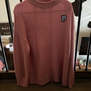 Pink Oversized Sweater